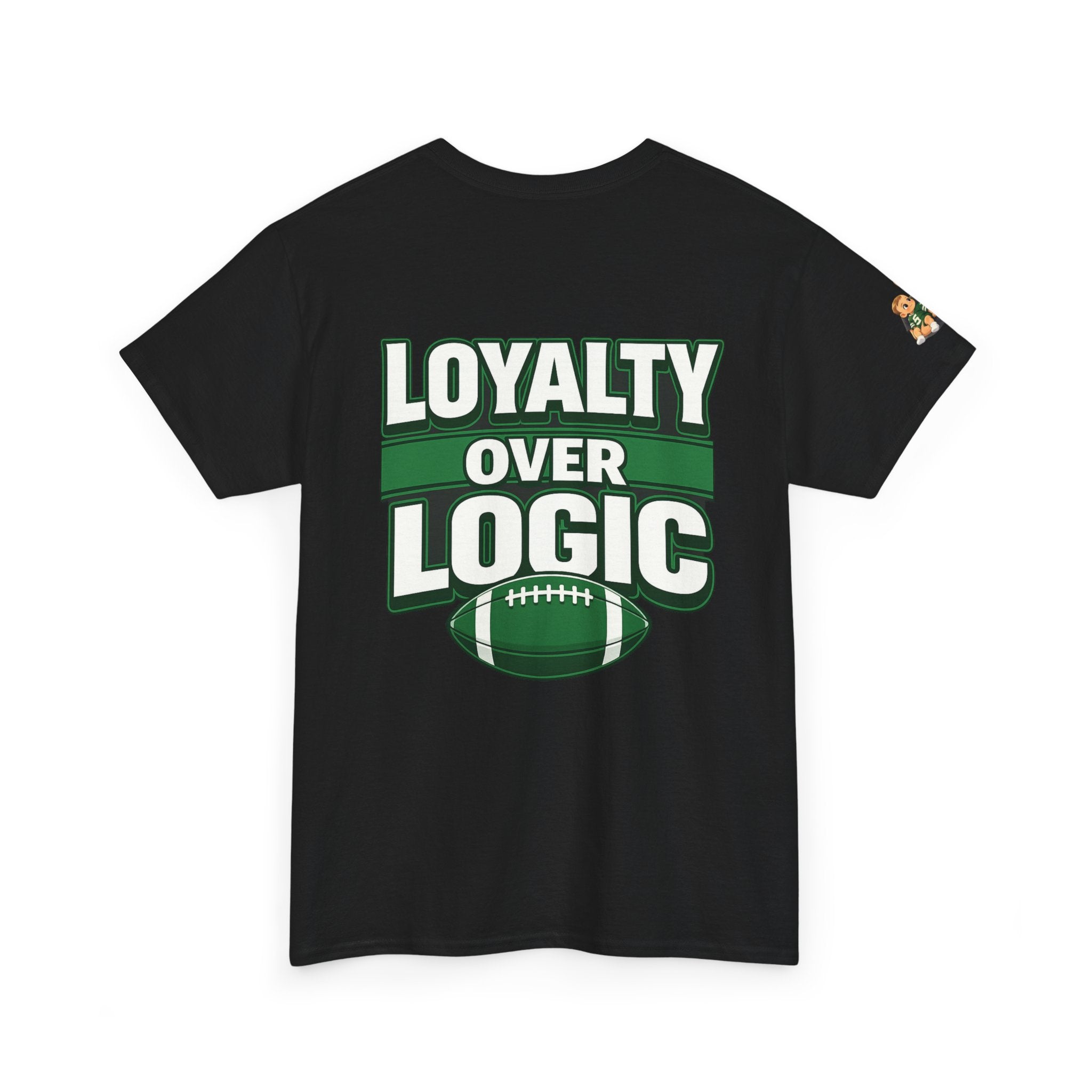 Jax and The Jets NY Football Tee - Fan Edition, Green and White, Unisex Cotton T-Shirt, Sports Fan Gift, Game Day Apparel, Green Sportswear, Casual Wear
