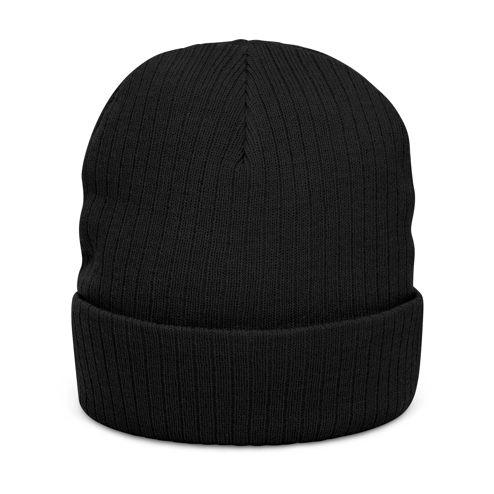 Forever Next Year Knit Beanie, Black and White, Gray and White, Bronx Baseball Edition — Embroidered Cuffed Winter Hat