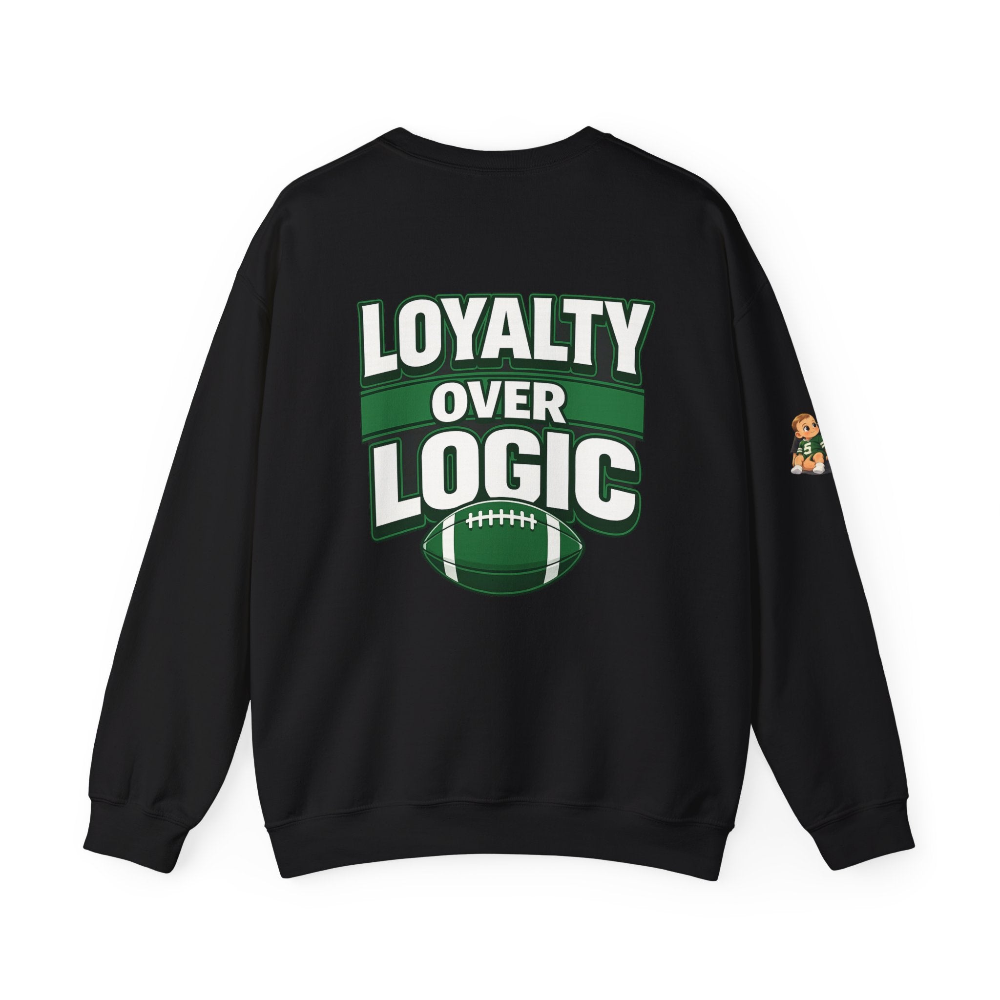Jax and The Jets Crewneck Sweatshirt Black and White, Basketball Fan, Cozy Unisex Sweatshirt, Sports Apparel, Gift for Him/Her, Casual Wear, Football Fan Gear