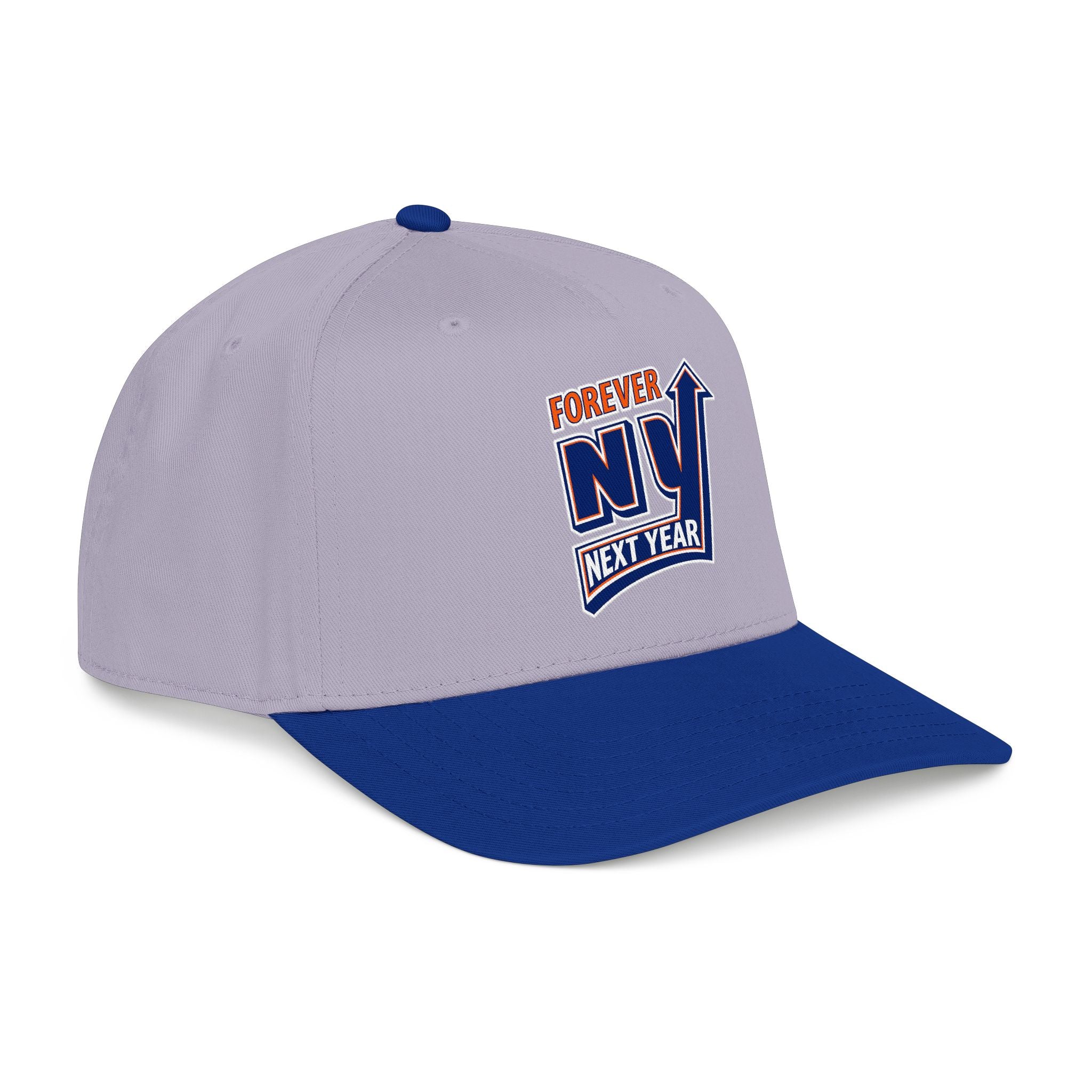 Queens Baseball "Forever NY, Forever Next Year" Embroidered Patch Hat