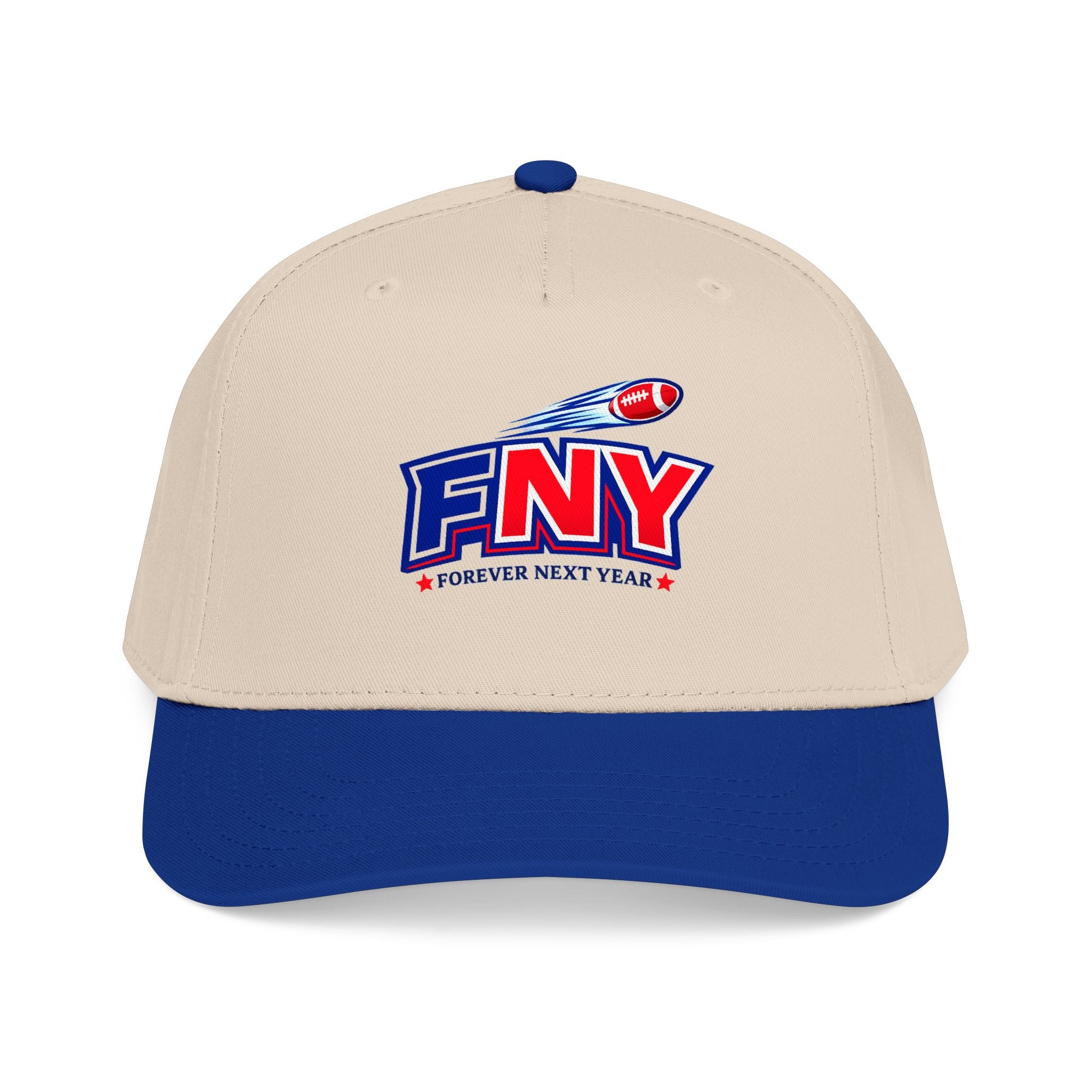 NY Football - Red, Blue & White Cap
