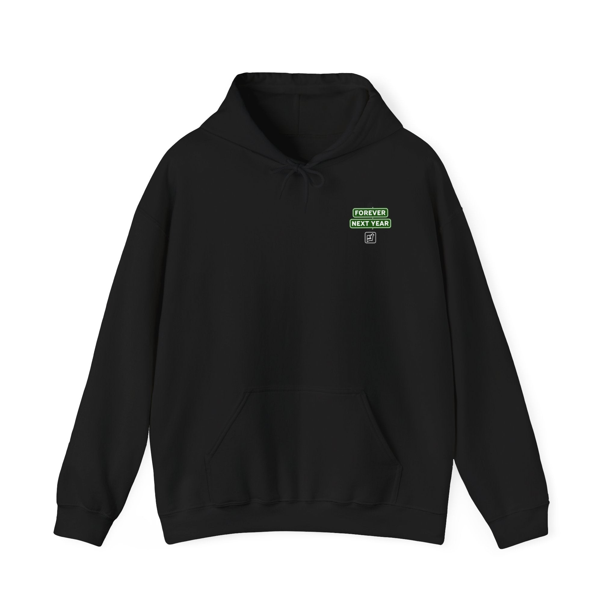 Bronx Baseball Graphic Hoodie — 'Forever Next Year' Vintage NYC Streetwear