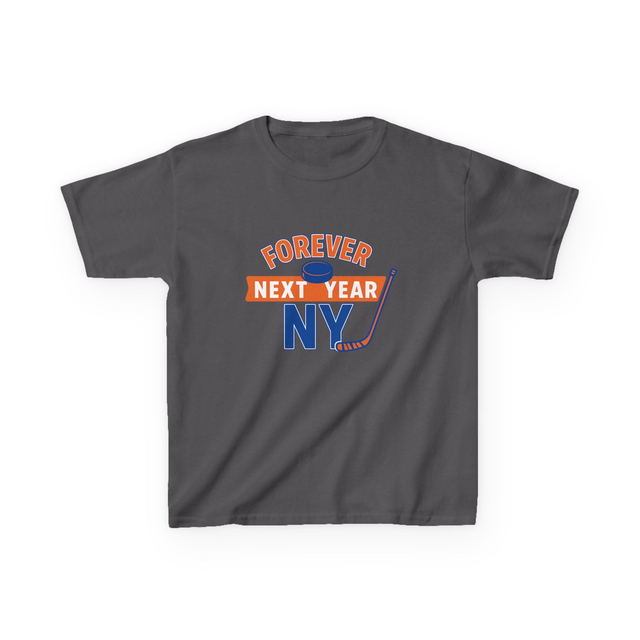 Kids Tee — "Forever Next Year NY" Hockey Shirt