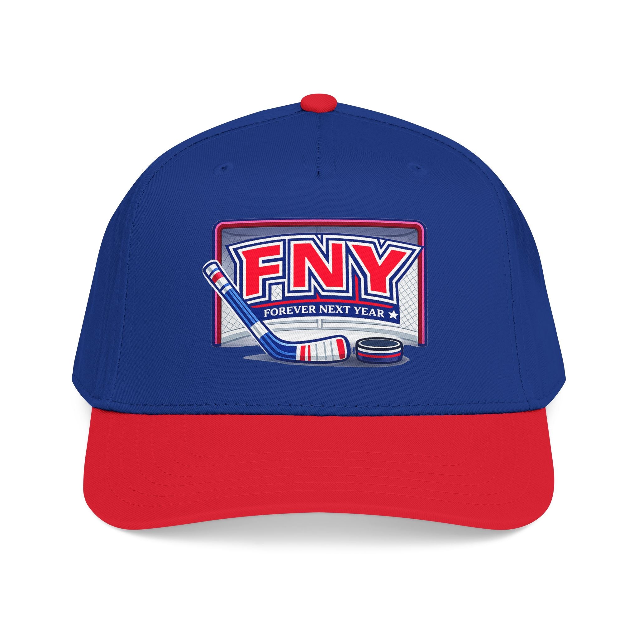 NY Hockey, Red, White, and Blue Hat