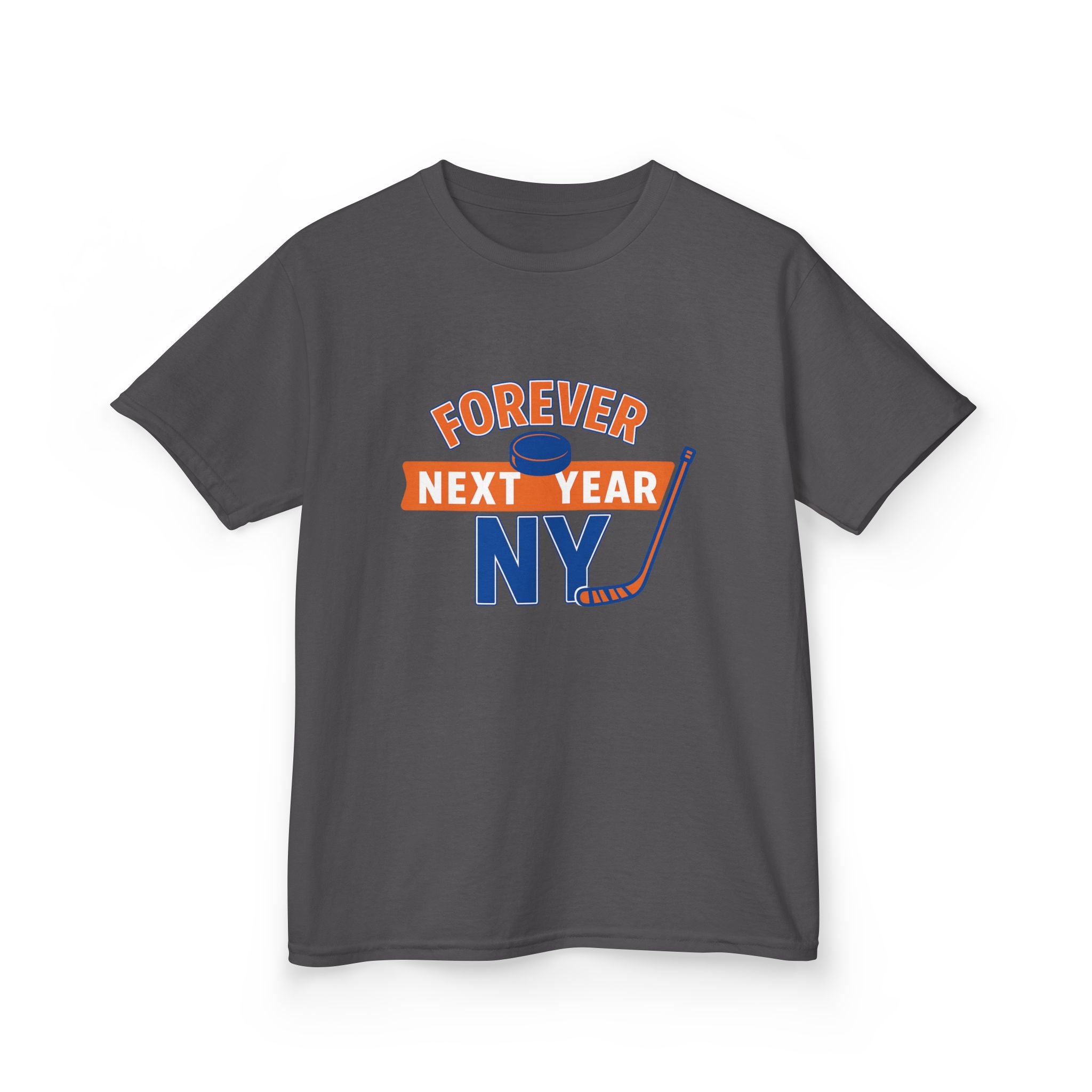 Kids Tee — "Forever Next Year NY" Hockey Shirt