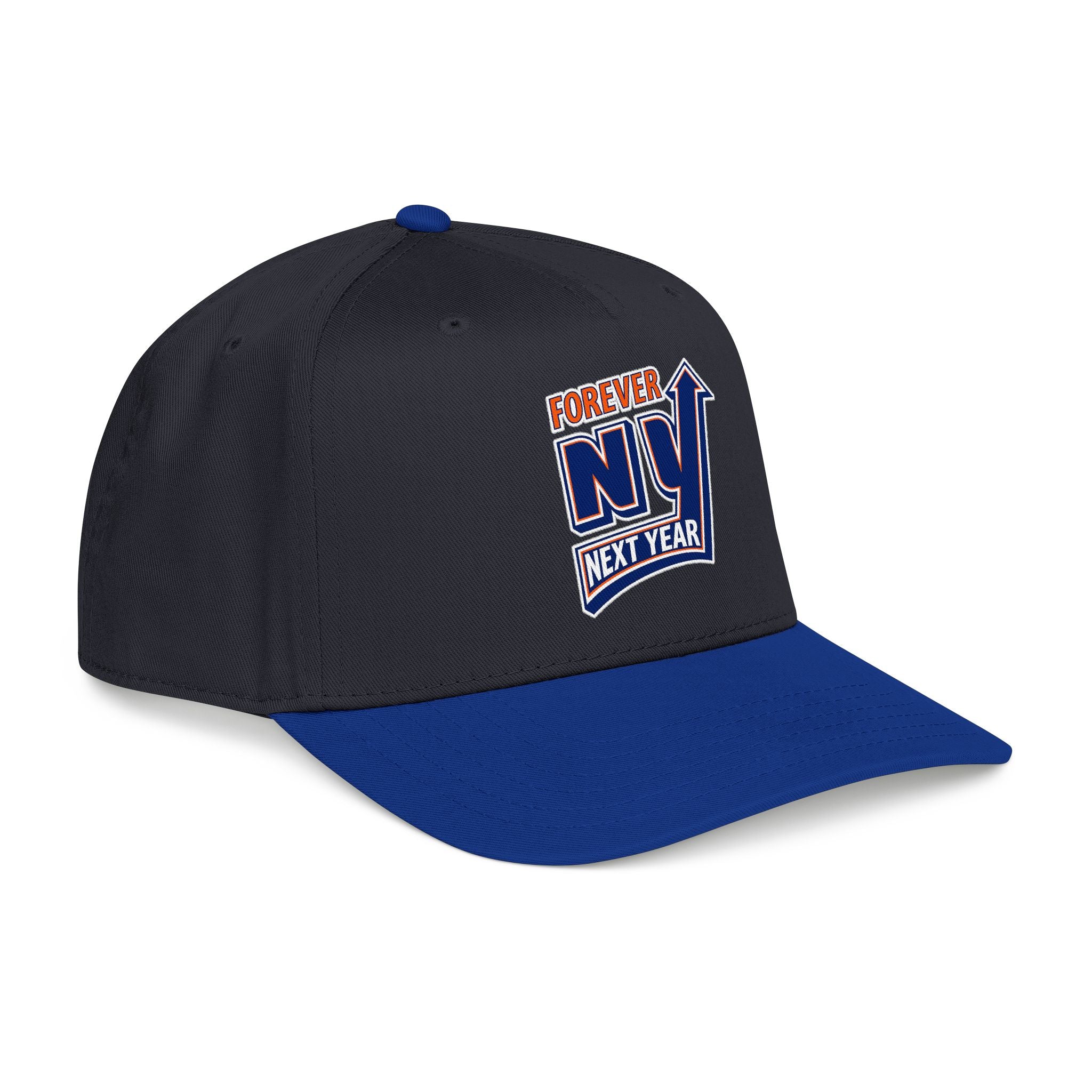 Queens Baseball "Forever NY, Forever Next Year" Embroidered Patch Hat
