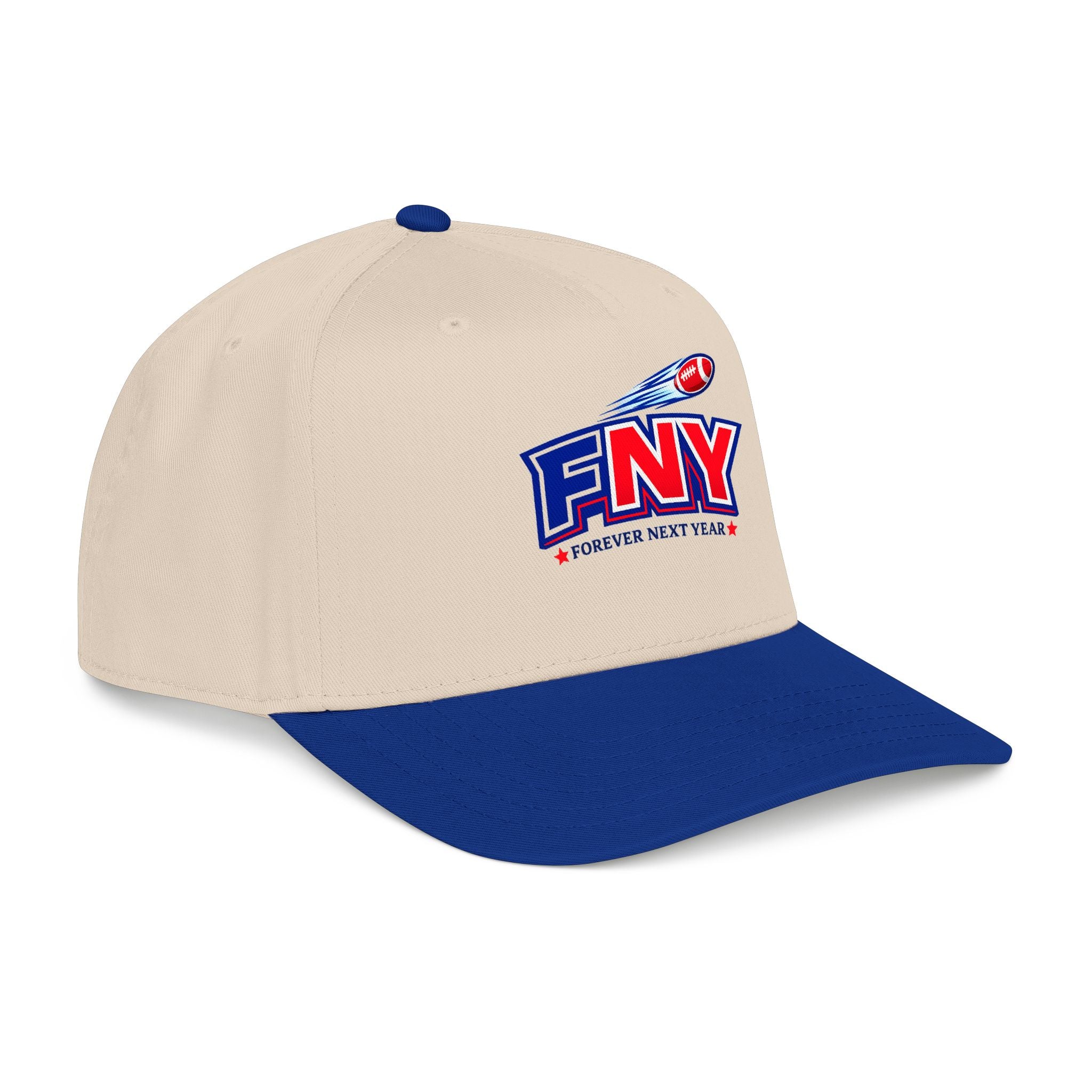 NY Football - Red, Blue & White Cap