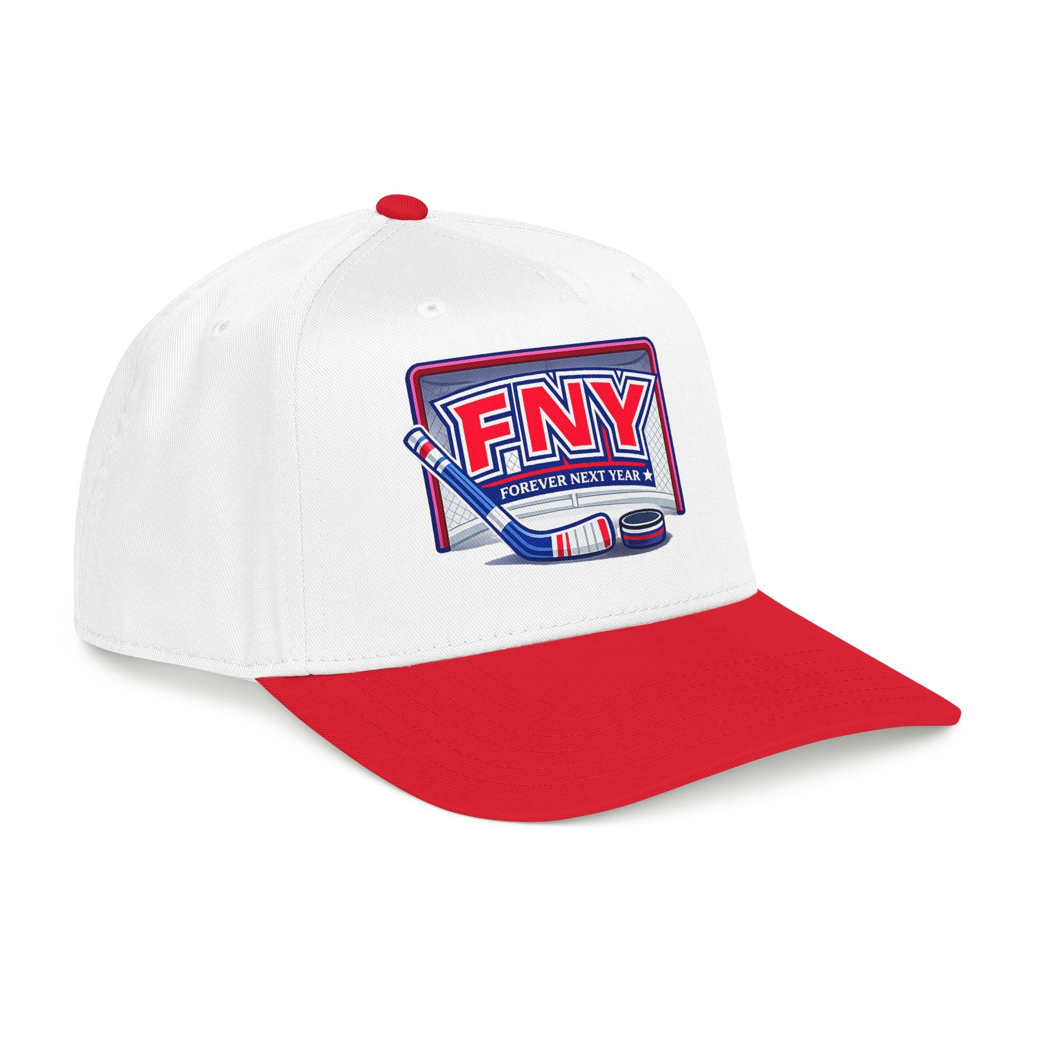 NY Hockey, Red, White, and Blue Hat