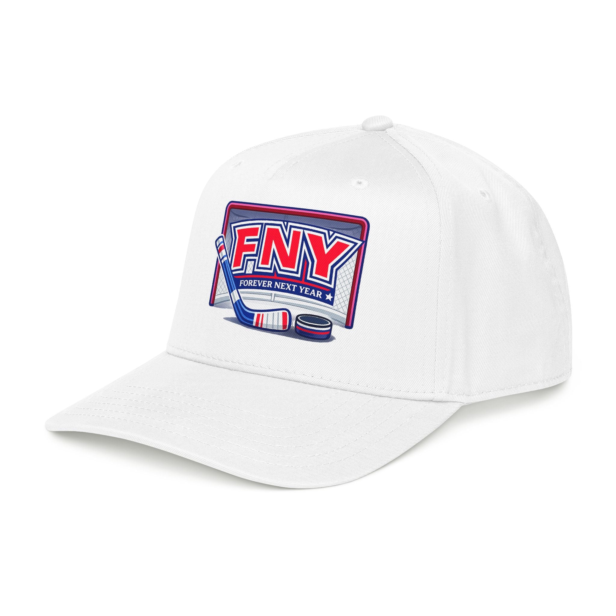 NY Hockey, Red, White, and Blue Hat