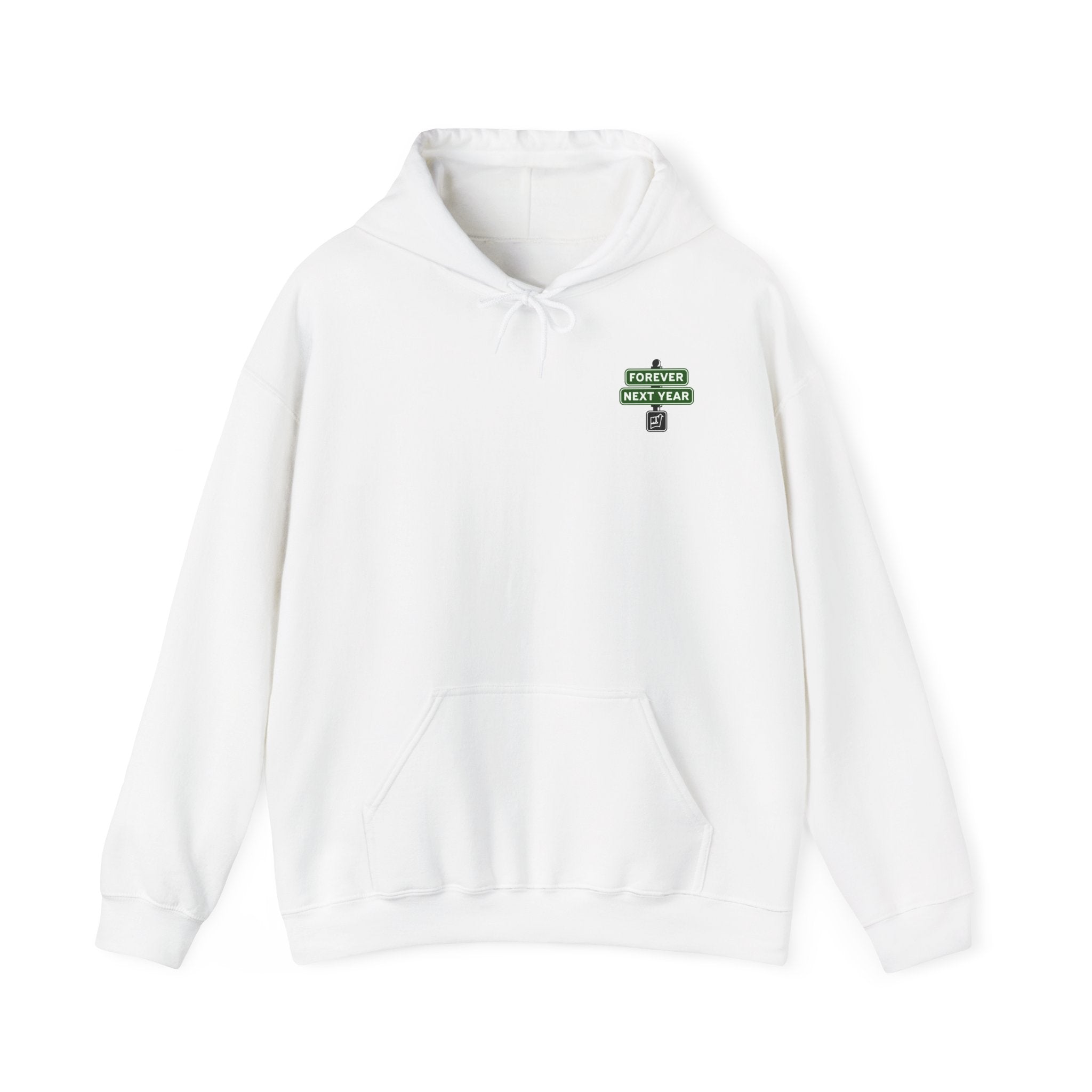 Bronx Baseball Graphic Hoodie — 'Forever Next Year' Vintage NYC Streetwear