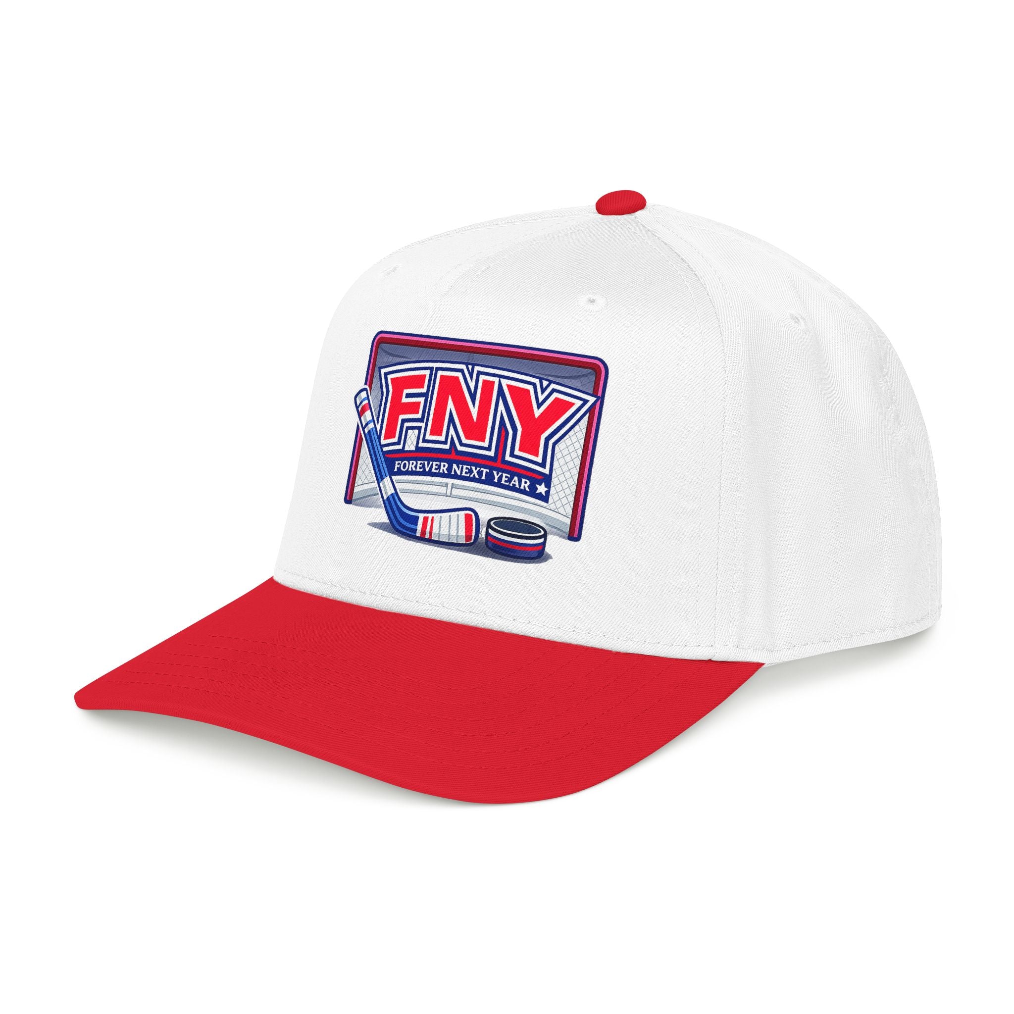 NY Hockey, Red, White, and Blue Hat