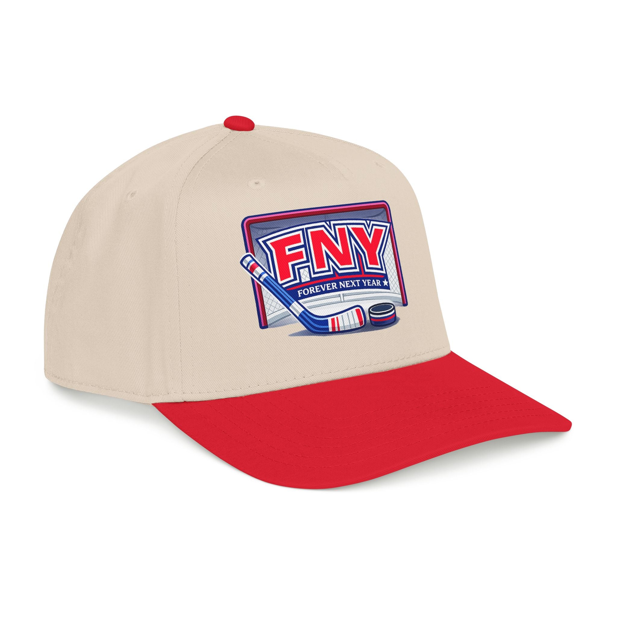 NY Hockey, Red, White, and Blue Hat