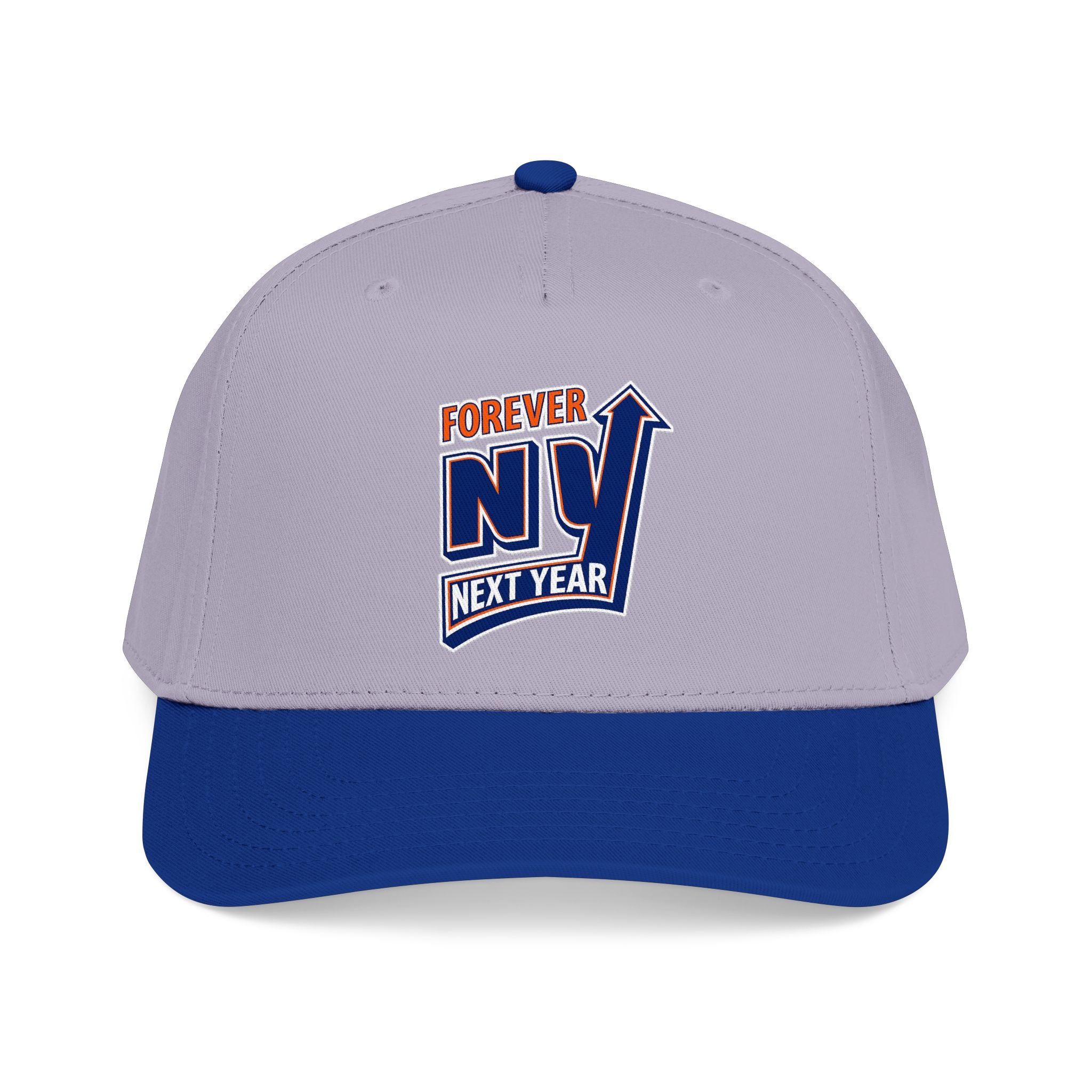 Queens Baseball "Forever NY, Forever Next Year" Embroidered Patch Hat