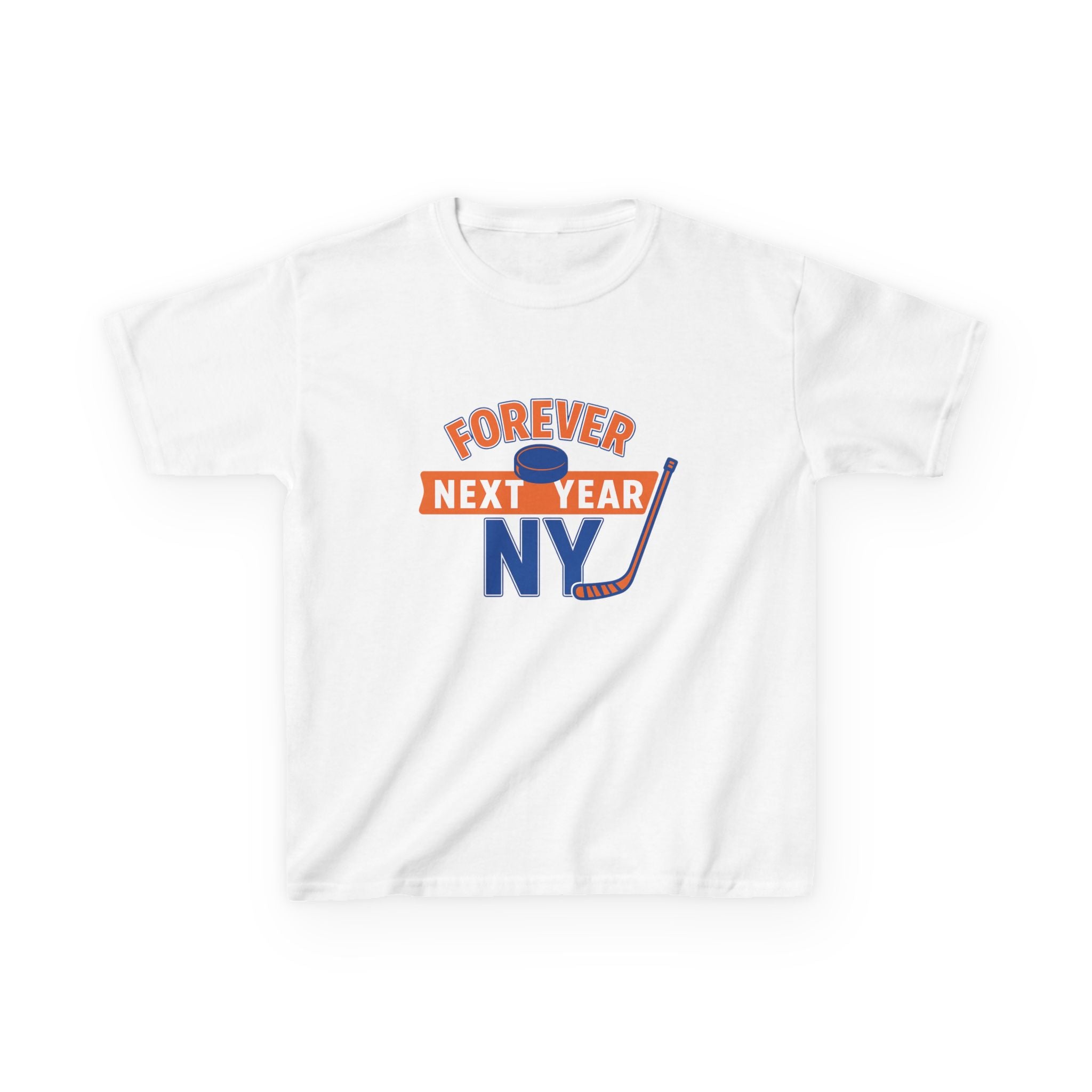 Kids Tee — "Forever Next Year NY" Hockey Shirt
