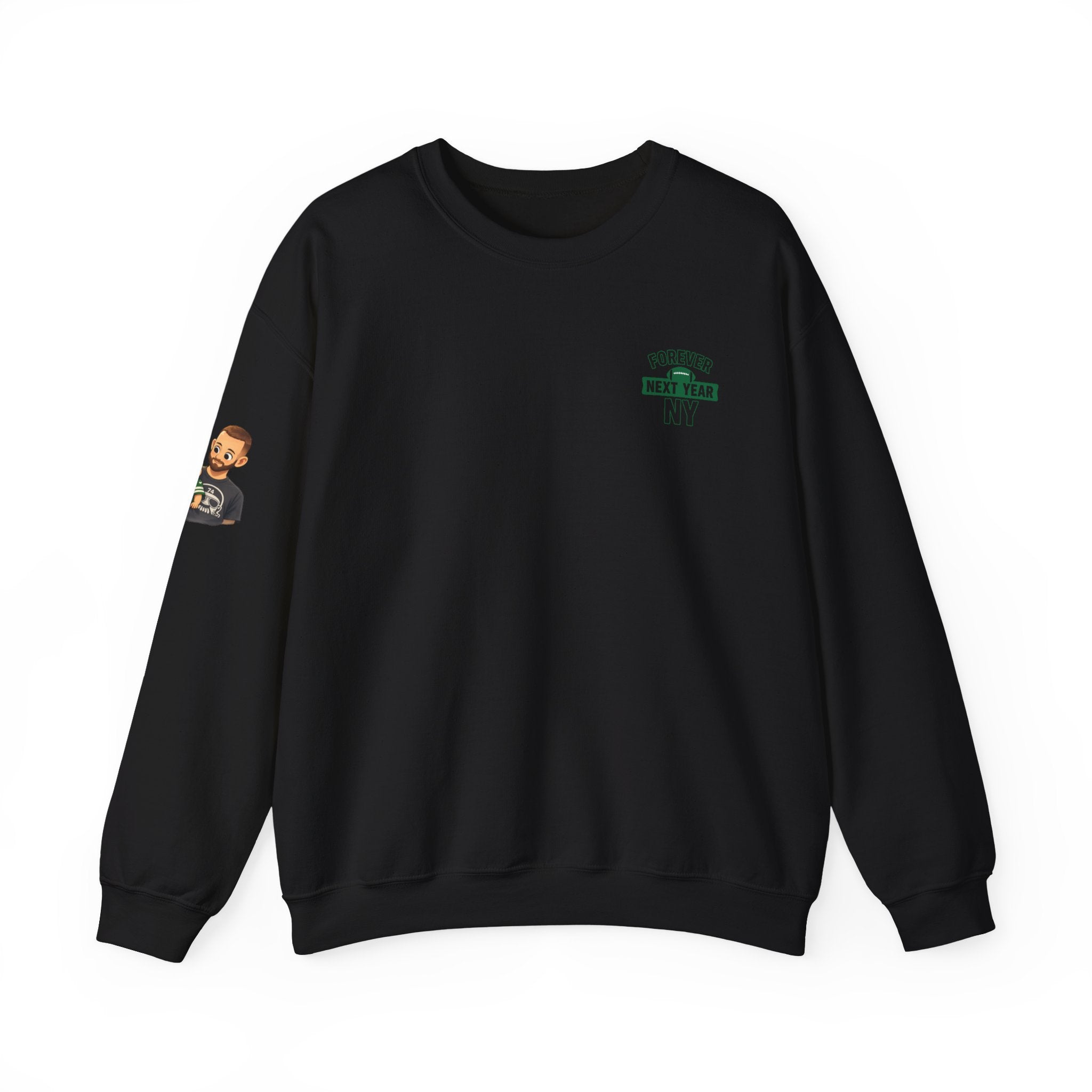 Jax and The Jets Crewneck Sweatshirt Black and White, Basketball Fan, Cozy Unisex Sweatshirt, Sports Apparel, Gift for Him/Her, Casual Wear, Football Fan Gear