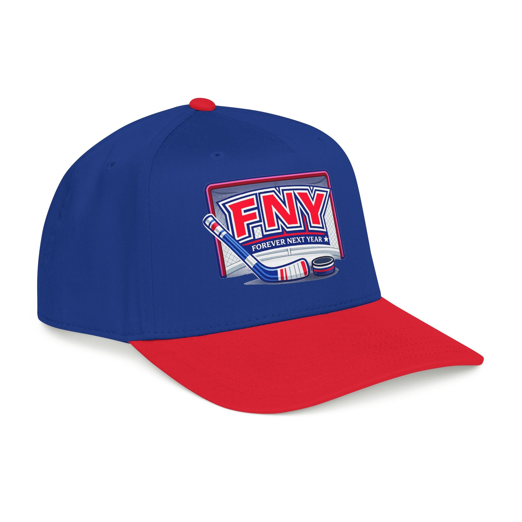 NY Hockey, Red, White, and Blue Hat