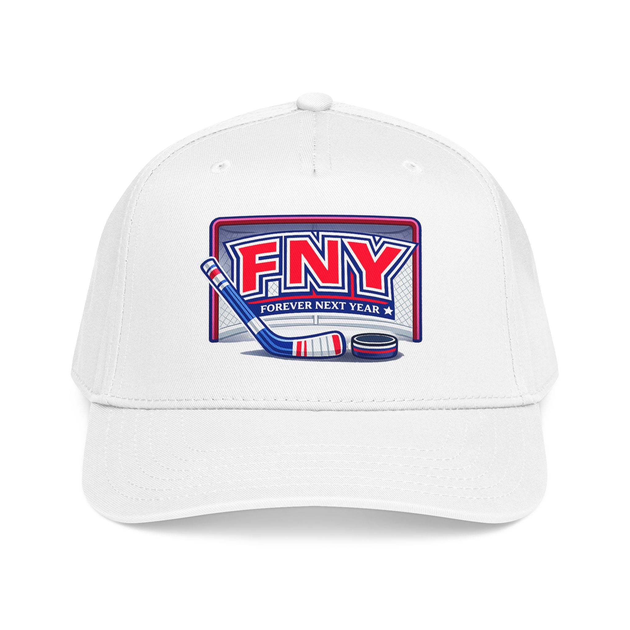 NY Hockey, Red, White, and Blue Hat
