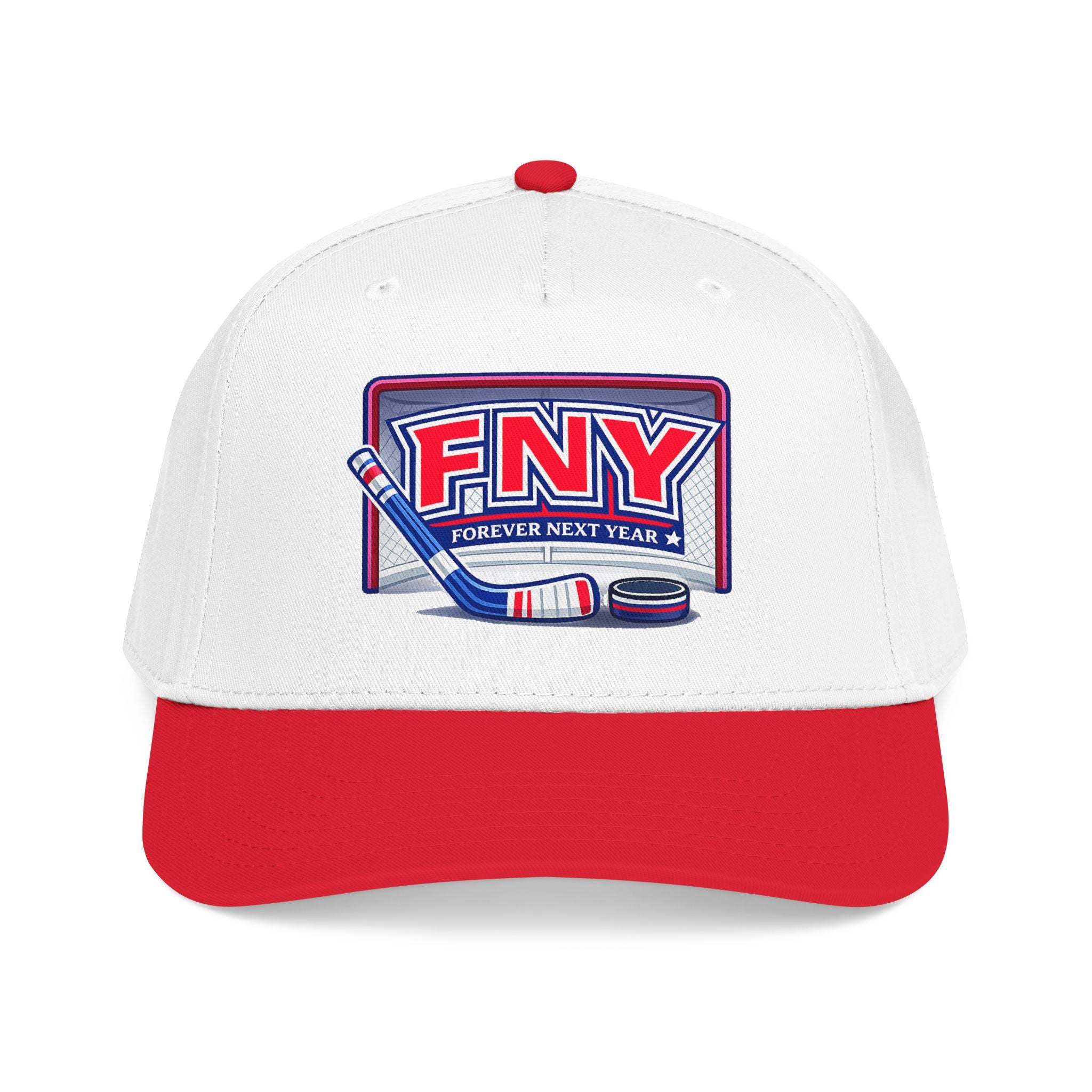 NY Hockey, Red, White, and Blue Hat